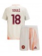 AS Roma Matias Soule #18 Bortedraktsett Barn 2024-25 Korte ermer (+ bukser)